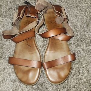 Brown Leather Sandals